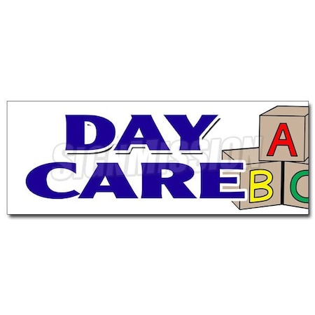 DAY CARE DECAL Sticker Licensed Accredited Kindergarten Shop Shopping